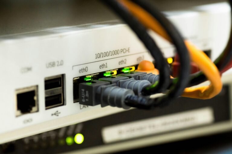High-speed router with Ethernet ports for seamless home networking