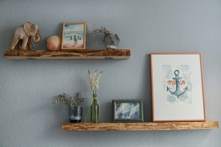 Shelf with items